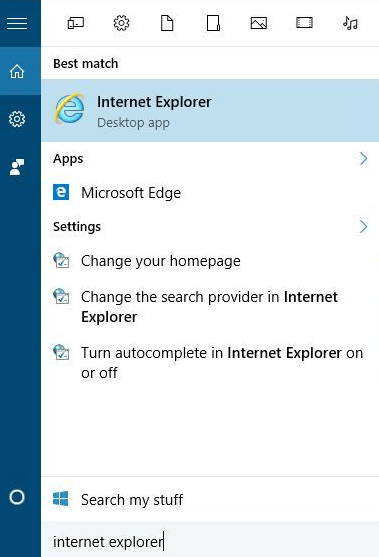 Internet Explorer