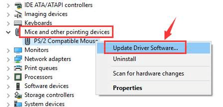 update driver software