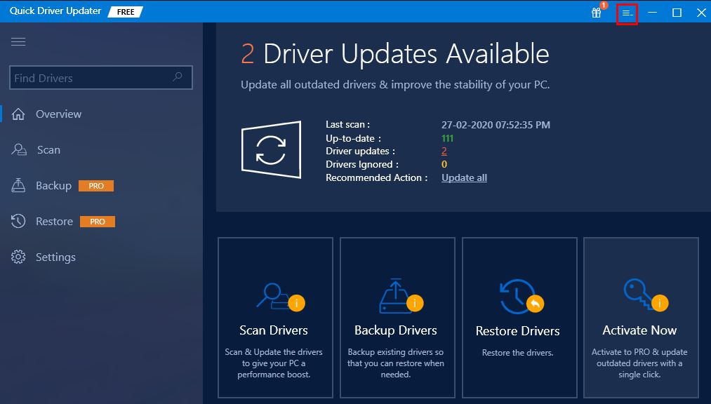 free pc driver updater