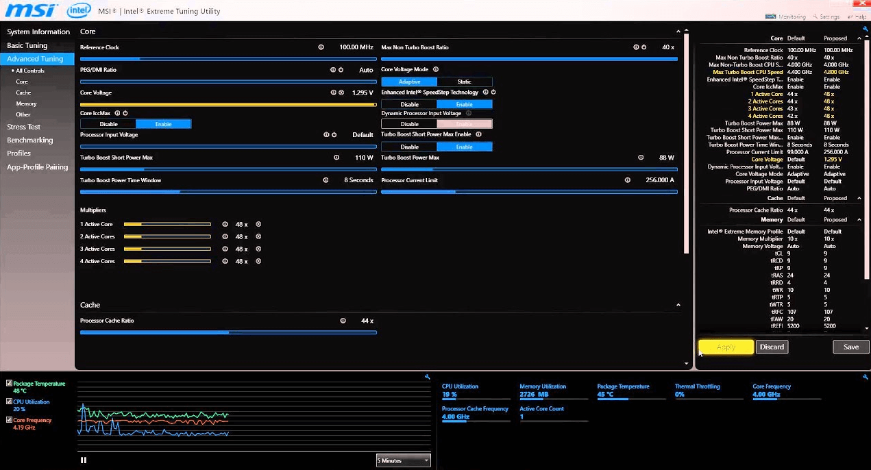 intel xtu