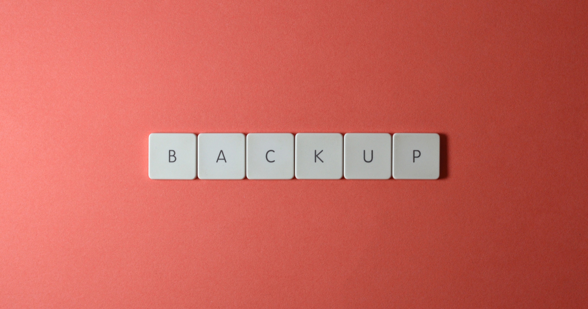 Word backup