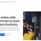 Square eCommerce landing page