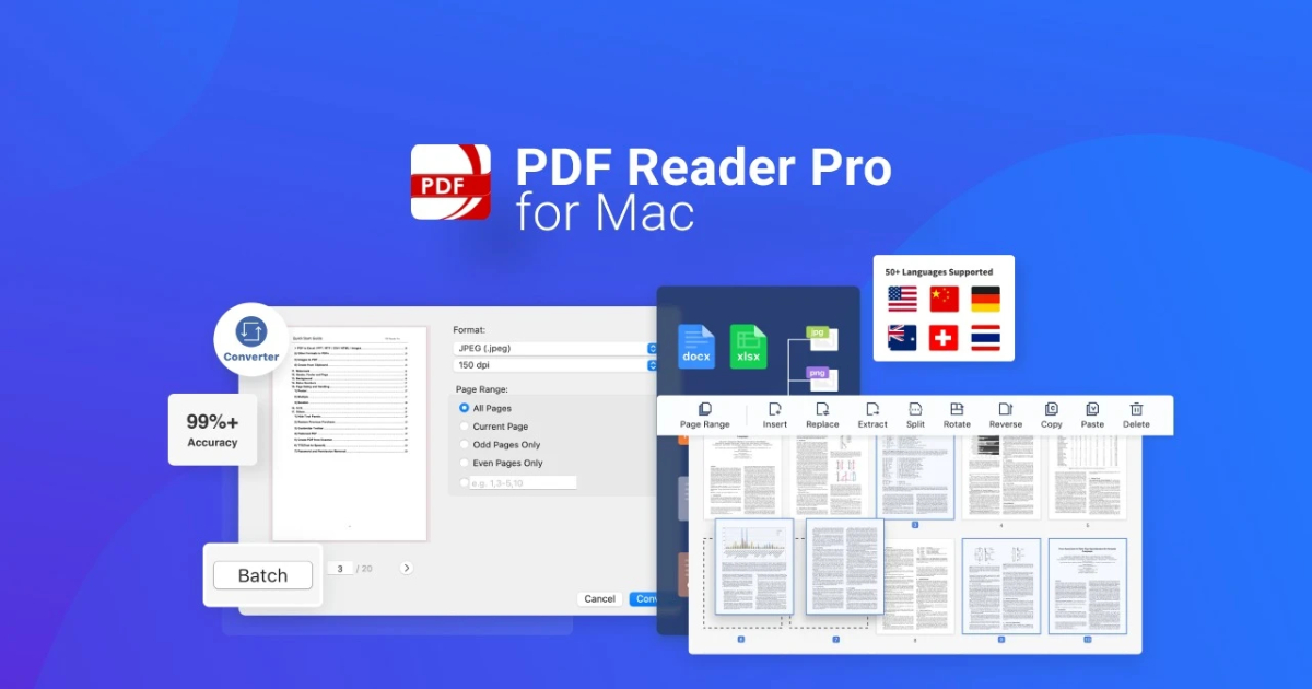 PDF Reader Pro landing page